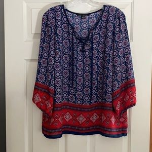 Zac & Rachel print blouse